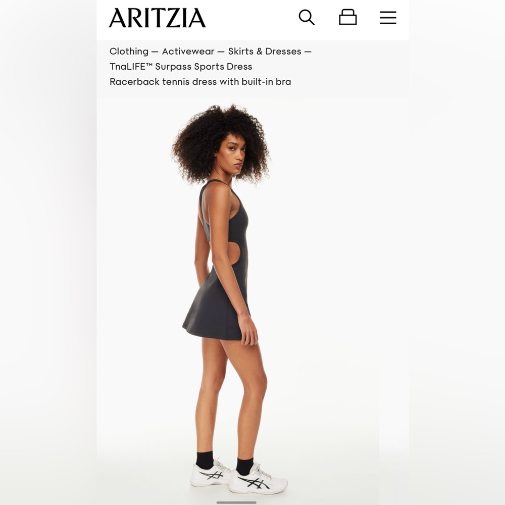 Aritzia TnaLIFE Surpass Sports Dress- never worn!!